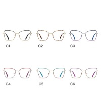 Metal Blue Blocker frames for glasses MORE 3086