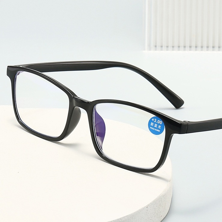 TR90 eyeglasses for reading HX2202 Blue ray cut, diopters from +1.00 to +4.00, PD62-64