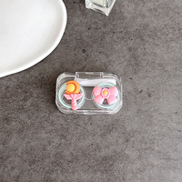 Мини-набор для мягких контактных линз W806透明盒小樱