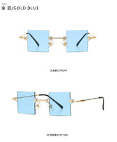 Солнцезащитные очки Elit современные модельные квадратные 1402