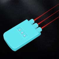 Набор вогнутых и выпуклых линз для демонстрации преломления света, имитация близорукости и дальнозоркости (с/без источника света)