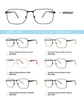 Metal frame with TR-90 temples MR0107