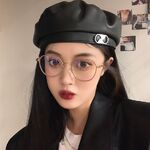 Очки металлические женские с защитой от синего света 0672-PN