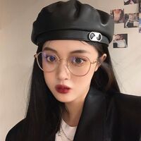 Combined (metal + plastic) nylor glasses with blue light protection for women 0672-PN