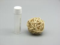 Silicone suction cup for removing hard contact lenses 20080