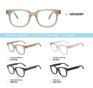 Plastic acetate eyeglasses frame WD1609P