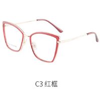 Оправа для очков комбинированная (металл + TR90) с защитой от синего света, с флексом FA87067