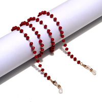 Glasses chain with hollow big hearts GL1196