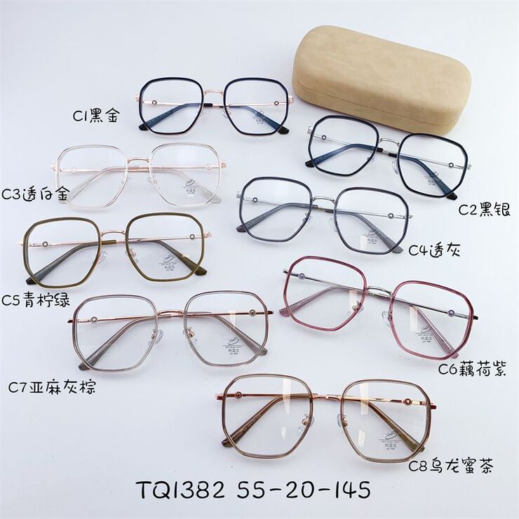 Hybrid frame, metal +tr90, with Blue Block protection SANTA TQ1382