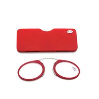 Plastic reading pince-nez glasses with case 6009, diopters from +1.00 to +3.50, RMC=62-64