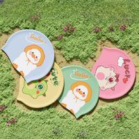 Silicone waterproof swimming cap for kids GJ003-YU