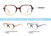 Acetate plastic frames for kids WK3021