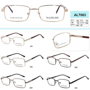 Cheap metal frames for glasses Allmilmo AL7063