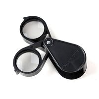 Folding magnifier with two lenses YT80532, diameter 30 mm, magnification X20