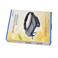 Binocular magnifier with backlight, magnifying glass with head mount 81007-C-XX, magnification: 1,5Х, 3Х, 6,5Х, 8Х