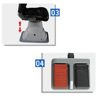 Lift chair with backrest for ophthalmologist office WZ-DT-4