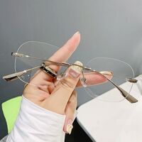 Металлические очки с защитой от синего света Blue Block FENQI F6215