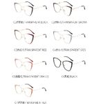 TR90 plastic frame or glasses with blue light protection, with spring hinges FA87084