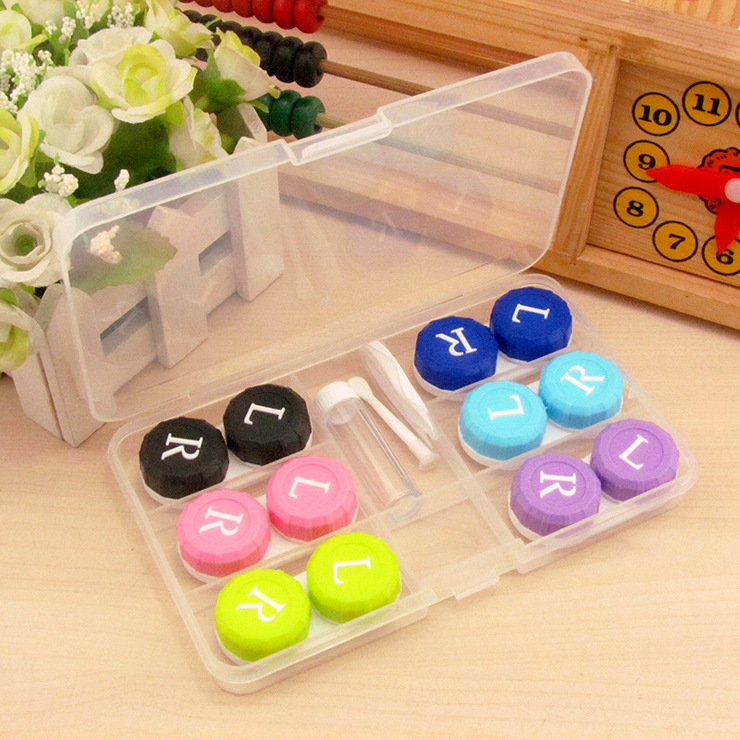 Mini set with contact lens cases Xiya6, 6pcs