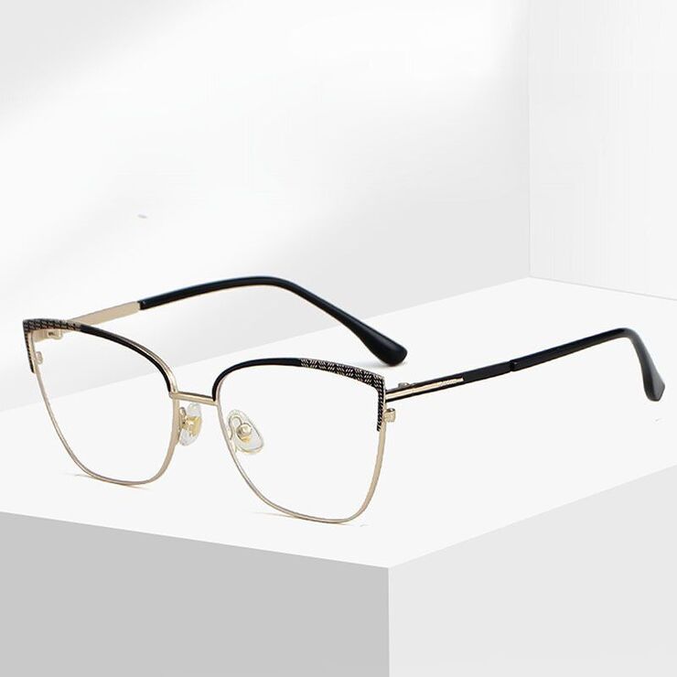 Metal frame MAMO with Blue Ray Cut protection lenses F93073