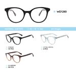 Plastic frames for glasses acetate material WD1280