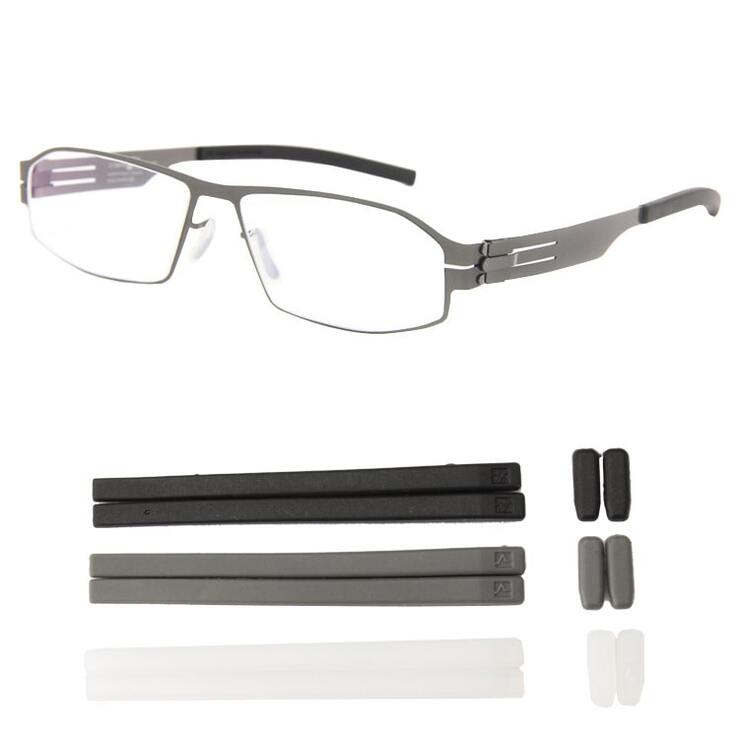 Наконечники на заушники и носоупоры силиконовые для очков Ice Berlin