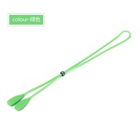 Шнурок-фиксатор для очков силиконовый 27 см, отверстие 3*5 мм