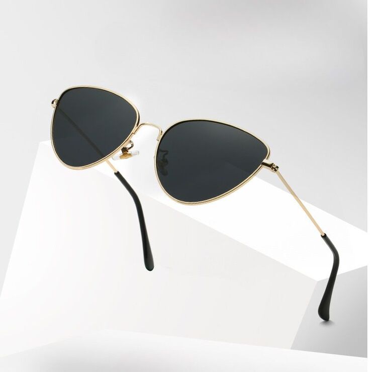 Солнцезащитные металлические очки с защитой UV400 2693-GT