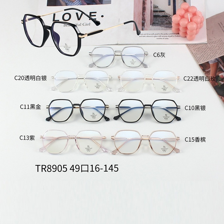 Combined frames with Blue Ray Cut lenses MAMO TR8905