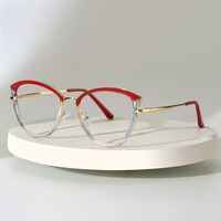 Combined frame glasses with blue light and UV protection 9749-GT
