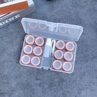 Мини-набор для мягких контактных линз + 6 контейнеров для хранения J1-6多副磨砂套装