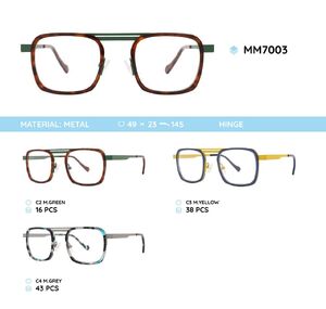Metal men's frame for glasses MM7003