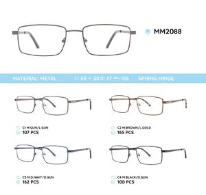 Metal men's frame for glasses MM2088