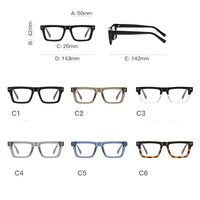 Plastic TR90 frames for glasses with Blue Ray Cut protection FOCUS FCS2196
