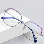 Metal Blue Blocker frames for glasses MORE FCS3101