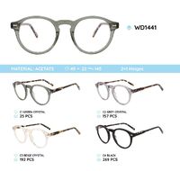 Plastic acetate eyeglasses frame for women WD1441