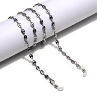 Stainless steel metal non-slip chain, pig nose, for glasses and masks GS055