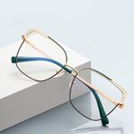 Metal Blue Blocker frames for glasses MORE FCS3114