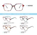 Plastic acetate eyeglasses frame WD4325