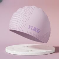 Шапочка для плавания силиконовая водонепроницаемая взрослая 021-YU