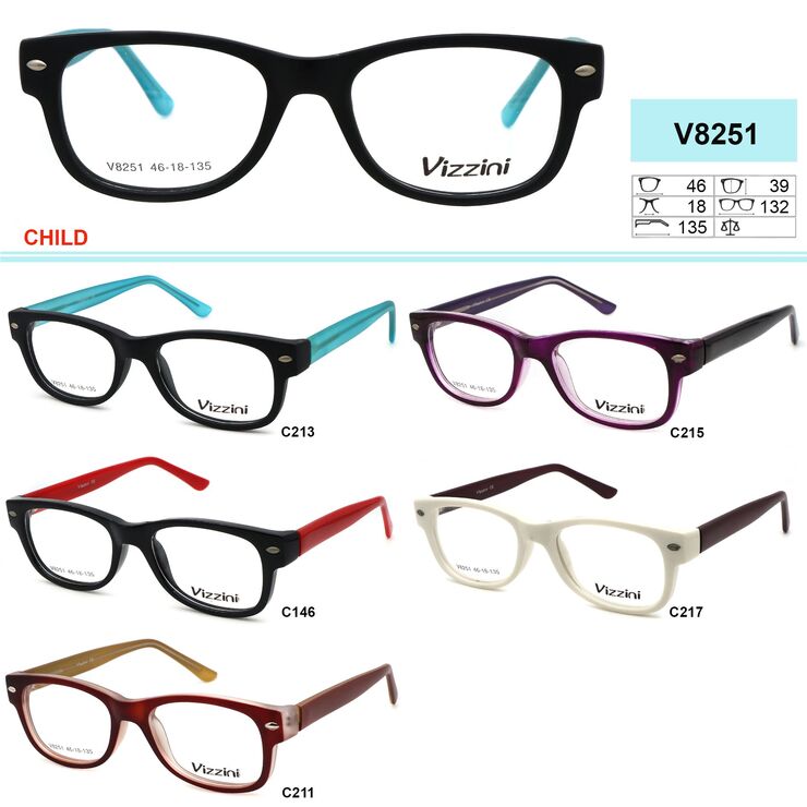 Plastic frame for kids VIZZINI V8251