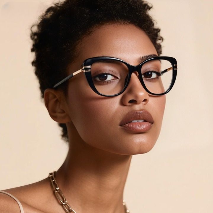 Plastic TR90 frames for glasses for women with UV and Blue Ray Cut protection FOCUS FCS2274