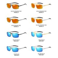 Polarized aluminum-magnesium sunglasses with UV400 protection 3043А-GT