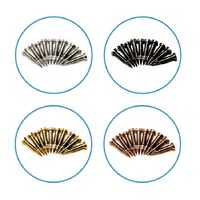 Винт направляющий для флекса, шляпка 1.8/2.0 мм, Ø1-1.4 мм, длина 5.8-7.5 мм, серый, 1 упаковка = 100 штук