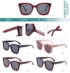 Polarized acetate plastic sunglasses Big City HS2830