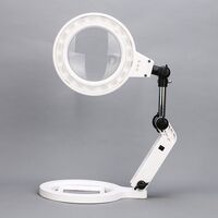 Tabletop magnifying glass with backlight 3B120C-XX, magnification: 2X, 5X