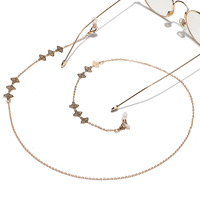 Цепочка для очков с полыми веерами GL1356