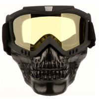 Motorcycle outdoor goggles with Devil's mask Devil's-chin-mask