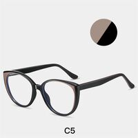 TR90 plastic frame or glasses with blue light protection, with spring hinges FA87227