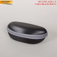 Футляр для солнечых очков на молнии CASE S-BLACK-MATT-1